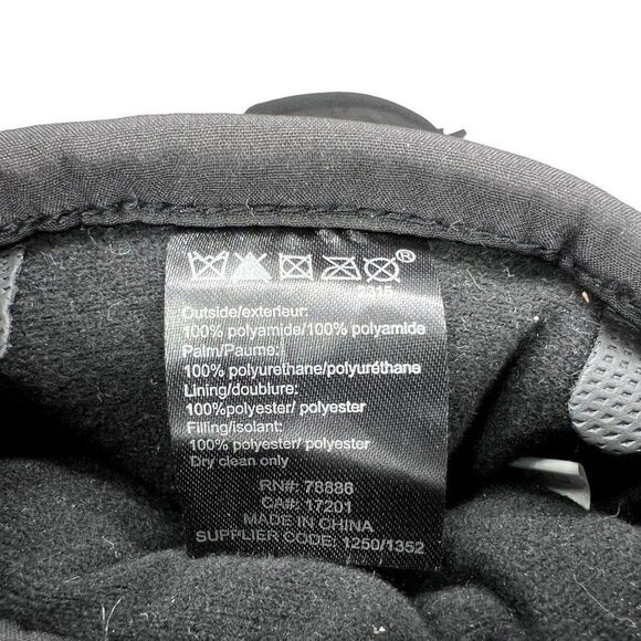 Rossignol Gloves Men's Black Cord-Lock Waterproof Insulated Winter Snow Skiing - Picture 6 of 6